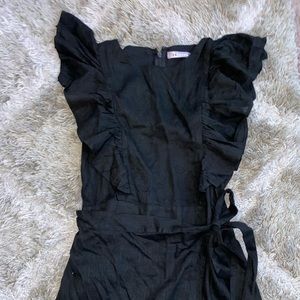 Black wrap dress!